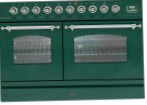 ILVE PDN-100S-MP Green Kitchen Stove, type of oven: electric, type of hob: gas