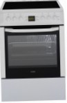 BEKO CSE 67300 GW Fornuis, type oven: elektrisch, type kookplaat: elektrisch