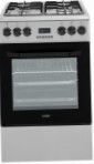 BEKO CSE 52620 DX Kitchen Stove, type of oven: electric, type of hob: gas