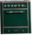 ILVE MC-70-MP Green Kitchen Stove, type of oven: electric, type of hob: gas