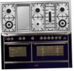 ILVE M-150FD-MP Blue Kitchen Stove, type of oven: electric, type of hob: gas