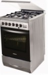 PYRAMIDA KGM 56T1 IX 厨房炉灶, 烘箱类型: 电动, 滚刀式: 气体