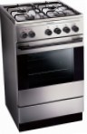 Electrolux EKK 510512 X Kuhinja Štednjak, vrsta peći: električni, vrsta ploče za kuhanje: plin