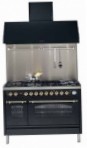 ILVE P-120B6-MP Matt 厨房炉灶, 烘箱类型: 电动, 滚刀式: 气体