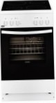 Zanussi ZCV 550G1 WA Kitchen Stove, type of oven: electric, type of hob: electric