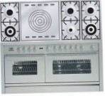 ILVE PW-150S-VG Stainless-Steel Kompor dapur, jenis oven: gas, jenis hob: gas