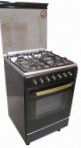 Fresh 55х55 FORNO brown st.st. top Kompor dapur, jenis oven: gas, jenis hob: gas