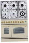 ILVE PDN-906-MP Antique white Kuchnia Kuchenka, Typ pieca: elektryczny, rodzaj płyty kuchennej: gaz