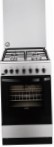 Zanussi ZCK 55201 XA Kitchen Stove, type of oven: electric, type of hob: gas