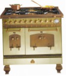 Restart ELG023 Antique white Kompor dapur, jenis oven: listrik, jenis hob: gas