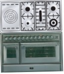 ILVE MT-120SD-MP Stainless-Steel Kuchnia Kuchenka, Typ pieca: elektryczny, rodzaj płyty kuchennej: gaz