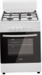 Simfer F 7402 ZGRW Kitchen Stove, type of oven: gas, type of hob: gas