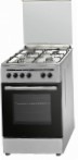 Erisson GG60/55S SR Kompor dapur, jenis oven: gas, jenis hob: gas