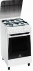 Indesit KN 3G62 SA(W) Fornuis, type oven: elektrisch, type kookplaat: gas