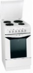 Indesit K 1E1 (W) Fornuis, type oven: elektrisch, type kookplaat: elektrisch