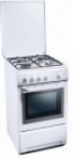 Electrolux EKK 500103 W Fornuis, type oven: elektrisch, type kookplaat: gas