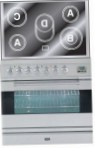 ILVE PFE-80-MP Stainless-Steel Kompor dapur, jenis oven: listrik, jenis hob: listrik