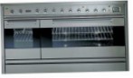 ILVE PD-120B6-MP Stainless-Steel Kitchen Stove, type of oven: electric, type of hob: combined