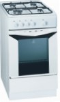 Indesit KJ 3G20 (W) bếp, loại bếp lò: khí ga, loại bếp nấu ăn: khí ga