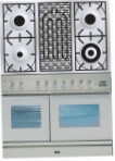 ILVE PDW-100B-VG Stainless-Steel Virtuvės viryklė, tipo orkaitės: dujos, tipo kaitlentės: dujos