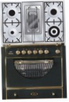 ILVE MCA-90RD-E3 Matt Sporák, typ rúry: elektrický, Typ varnej dosky: plyn