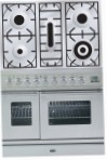 ILVE PDW-90-MP Stainless-Steel Kitchen Stove, type of oven: electric, type of hob: gas