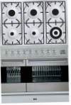 ILVE PDF-906-VG Stainless-Steel 厨房炉灶, 烘箱类型: 气体, 滚刀式: 气体