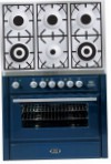 ILVE MT-906D-E3 Blue Küchenherd, Ofentyp: elektrisch, Art von Kochfeld: gas