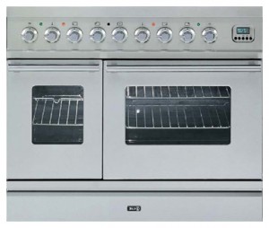 Characteristics Kitchen Stove ILVE PDW-906-MP Stainless-Steel Photo