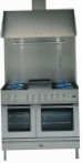 ILVE PDW-1006-VG Stainless-Steel Kitchen Stove, type of oven: gas, type of hob: gas