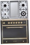ILVE MC-90FD-VG Matt Soba bucătărie, tipul de cuptor: gaz, Tip de plită: gaz