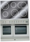 ILVE PDLE-100-MP Stainless-Steel Virtuvės viryklė, tipo orkaitės: elektros, tipo kaitlentės: elektros