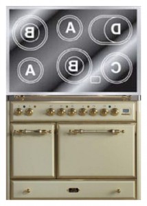 caratteristiche Stufa di Cucina ILVE MCDE-100-E3 White Foto