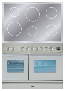 Characteristics Kitchen Stove ILVE PDWI-100-MP Stainless-Steel Photo
