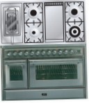 ILVE MT-120FRD-E3 Stainless-Steel Kitchen Stove, type of oven: electric, type of hob: gas