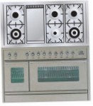 ILVE PSW-120F-MP Stainless-Steel Kitchen Stove, type of oven: electric, type of hob: gas