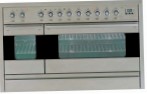 ILVE PF-120F-MP Stainless-Steel Кухонная плита, тип духового шкафа: электрическая, тип варочной панели: комбинированная