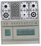 ILVE PSW-120B-MP Stainless-Steel Кухонная плита, тип духового шкафа: электрическая, тип варочной панели: газовая