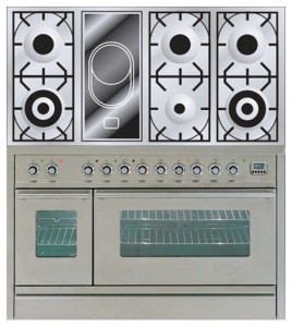 Characteristics Kitchen Stove ILVE PW-120V-VG Stainless-Steel Photo