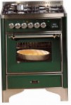 ILVE M-70D-VG Green Soba bucătărie, tipul de cuptor: gaz, Tip de plită: gaz