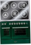 ILVE MTDE-100-E3 Green Dapur, jenis ketuhar: elektrik, jenis hob: elektrik