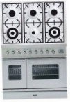 ILVE PDW-1006-MW Stainless-Steel Kitchen Stove, type of oven: electric, type of hob: gas