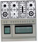 ILVE PSL-1207-MP Stainless-Steel Virtuves Plīts, Cepeškrāsns tips: elektrības, no plīts tips: gāze