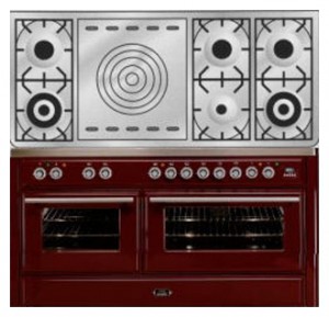 Характеристики Кухонна плита ILVE MT-150SD-VG Red фото