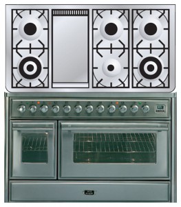 características Estufa de la cocina ILVE MT-120FD-E3 Stainless-Steel Foto