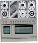 ILVE PL-120V-VG Stainless-Steel Кухонна плита, тип духової шафи: газова, тип вручений панелі: комбінована