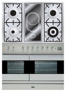 características Estufa de la cocina ILVE PDF-100V-VG Stainless-Steel Foto