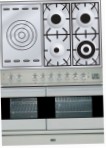 ILVE PDF-100S-VG Stainless-Steel Кухонна плита, тип духової шафи: газова, тип вручений панелі: газова