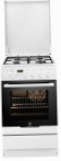 Electrolux EKK 54503 OW Fornuis, type oven: elektrisch, type kookplaat: gas