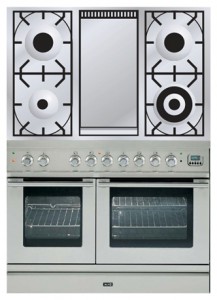 مميزات موقد المطبخ ILVE PDL-100F-VG Stainless-Steel صورة فوتوغرافية